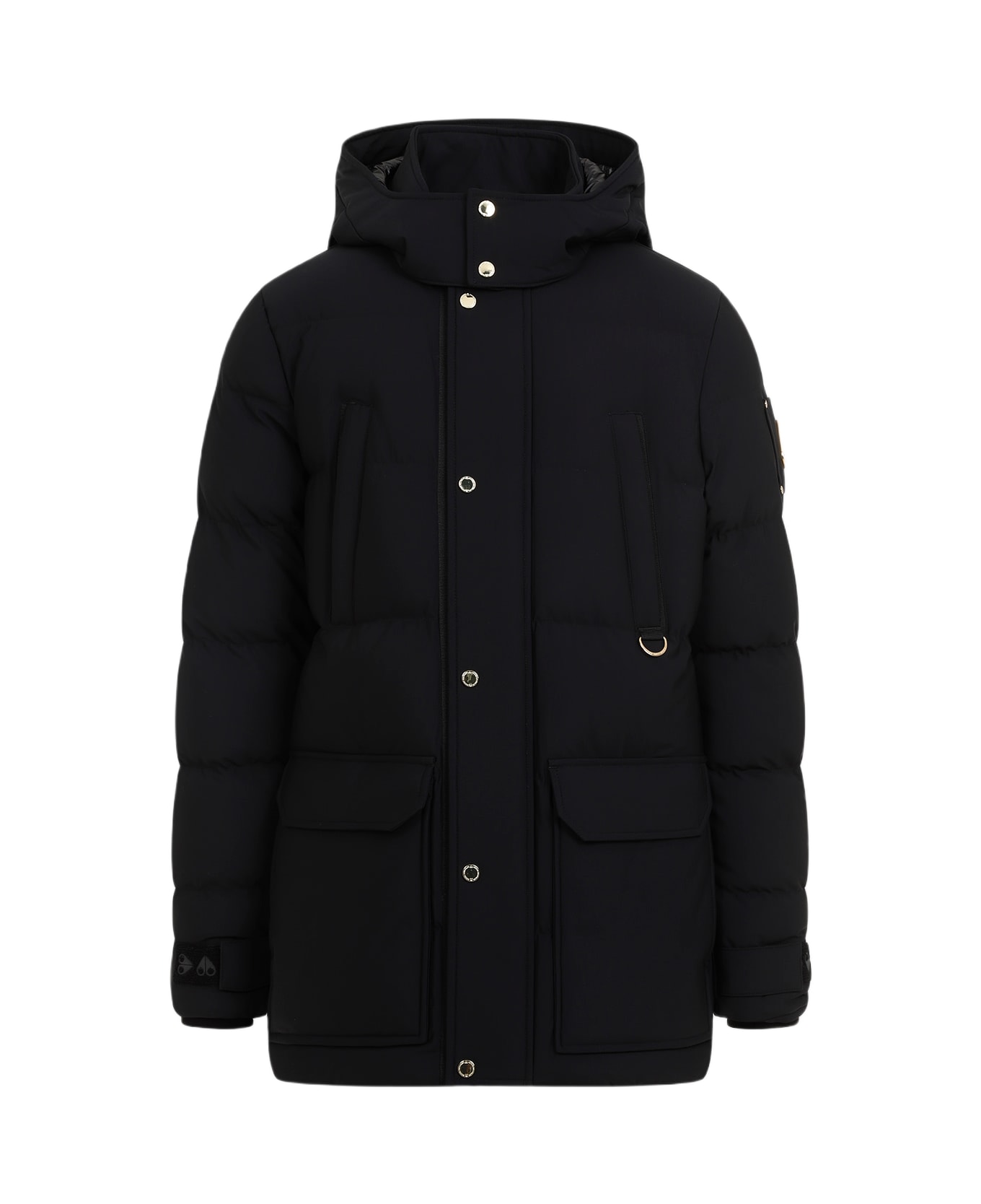 Moose Knuckles Valleyfield Gold Jacket - Black