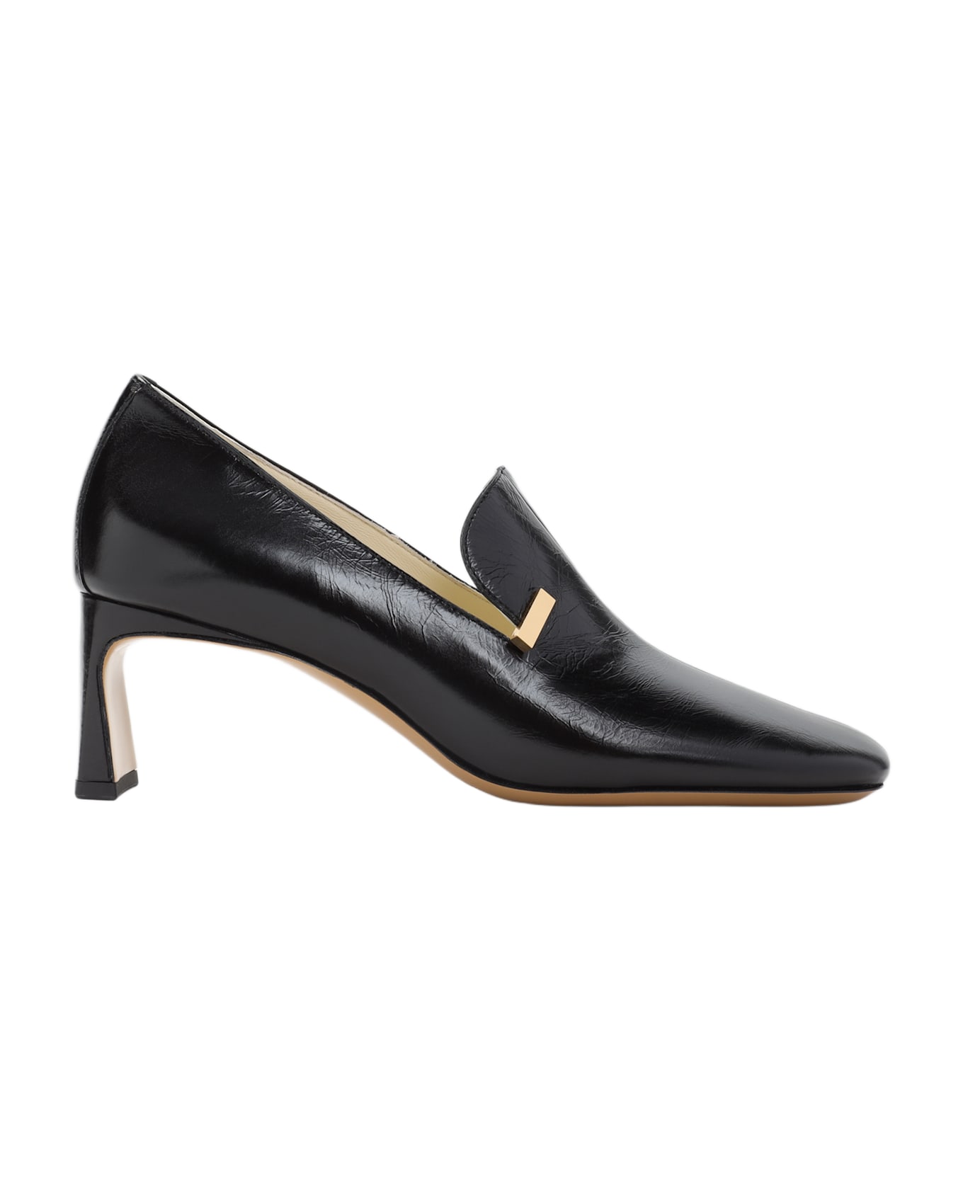 Phoebe Philo Club 60 Loafers - Bkg Black Gold