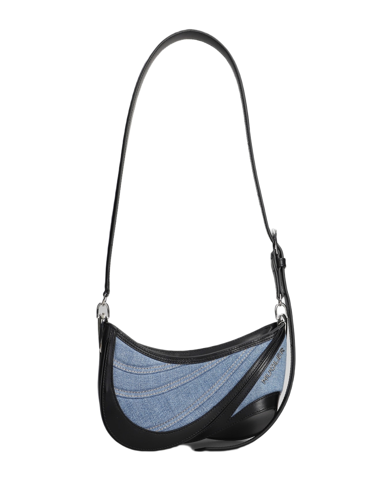 Mugler Shoulder Bag - blue