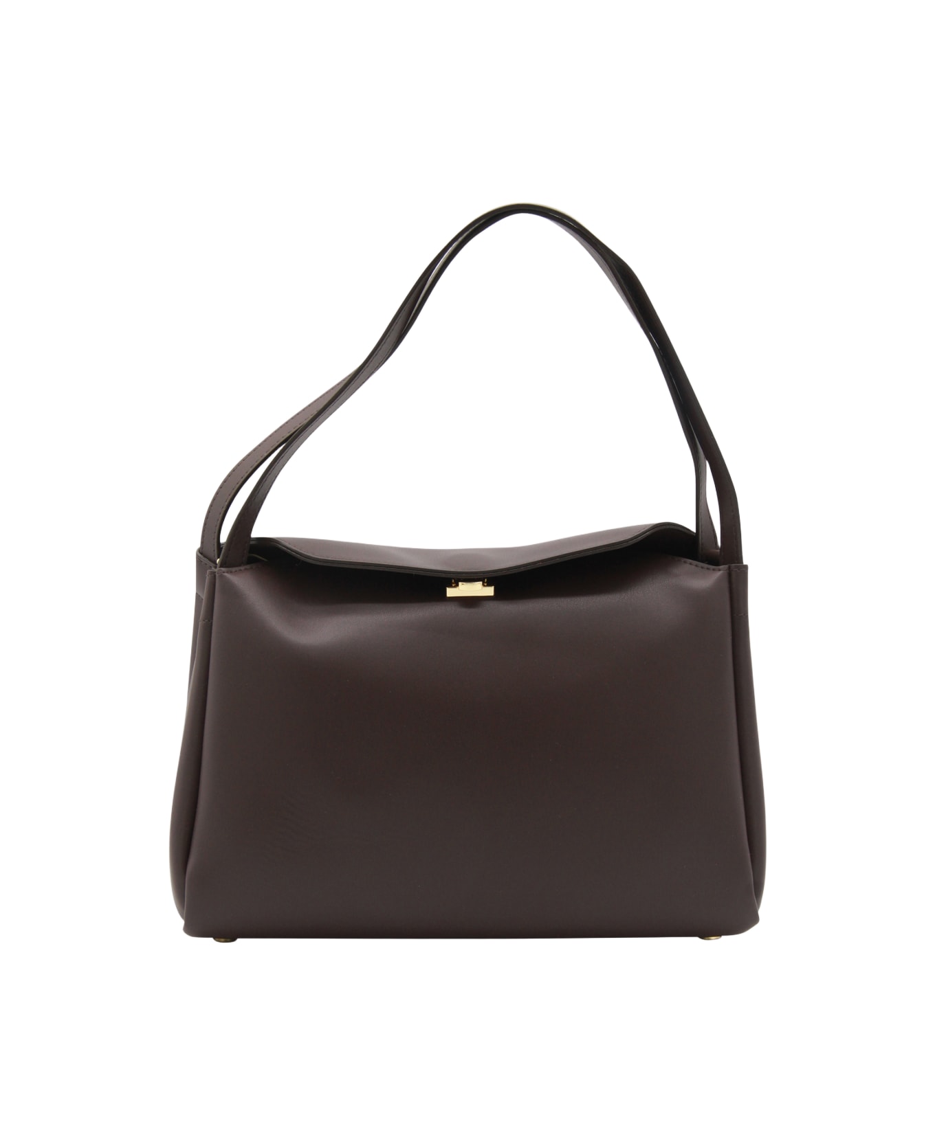 THEMOIRè Brown Eudora Shoulder Bag - EBONY