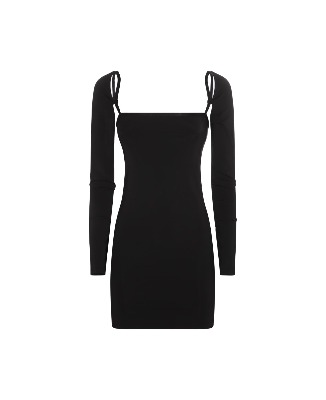Alexander Wang Black Stretch Dress - Black ワンピース＆ドレス