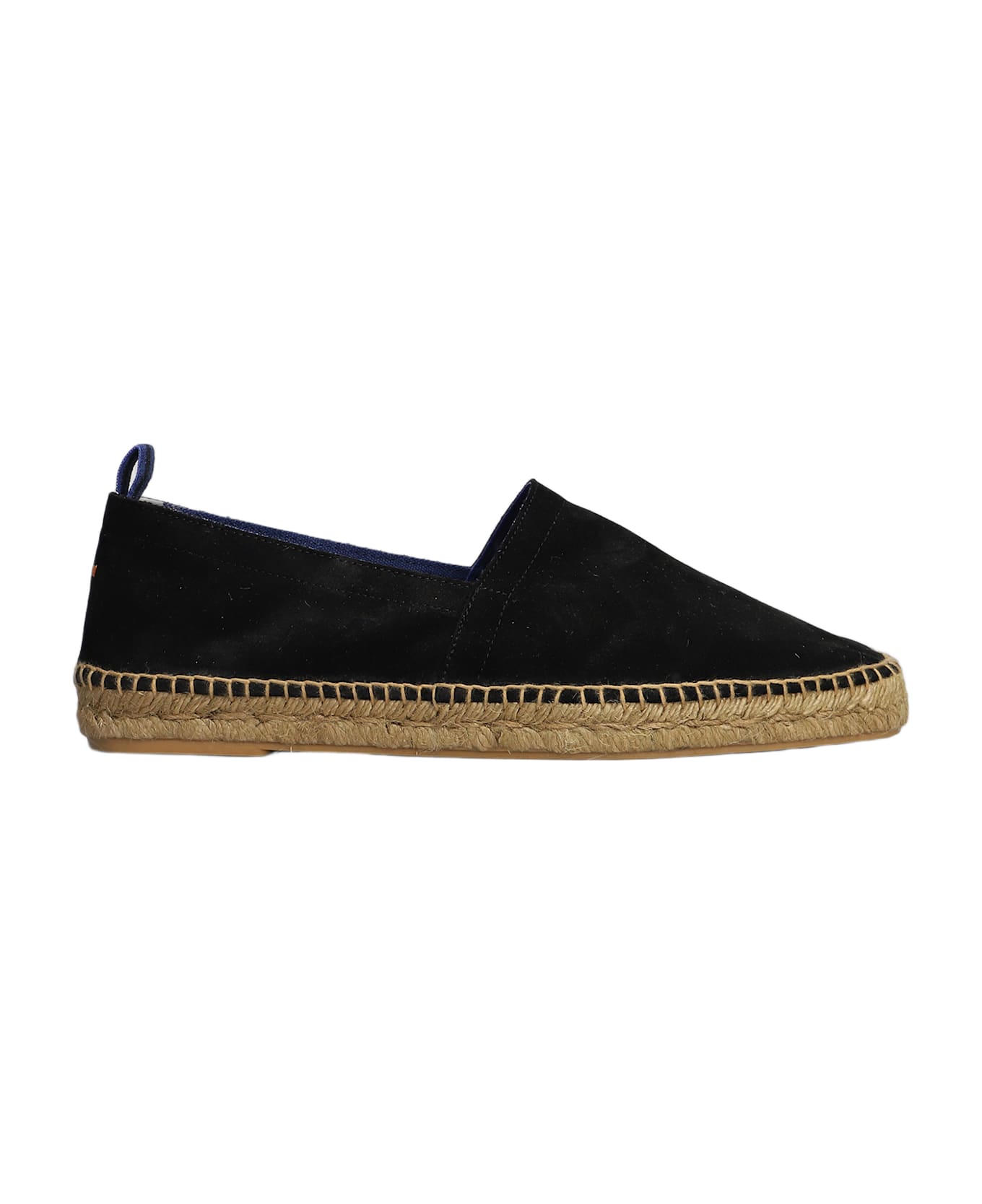 Castañer Pablo T-186 Espadrilles In Black Suede - black
