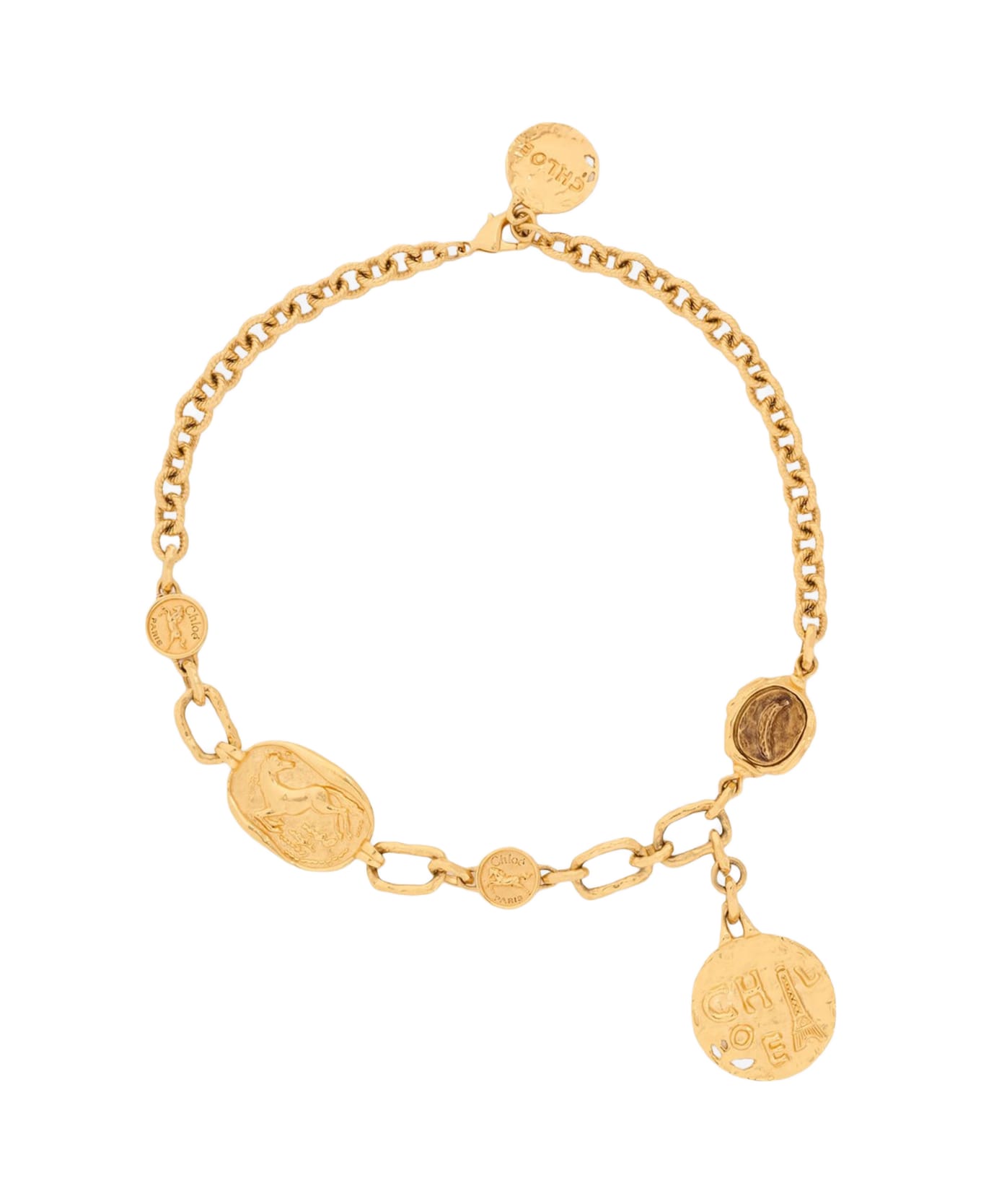 Chloé Medals Choker - COLOR oro