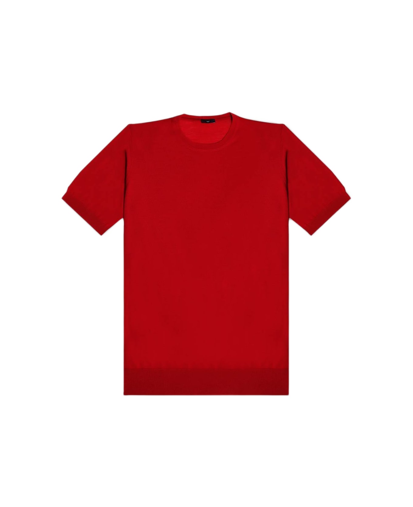 Larusmiani Crewneck Roquebrune T-Shirt - Red