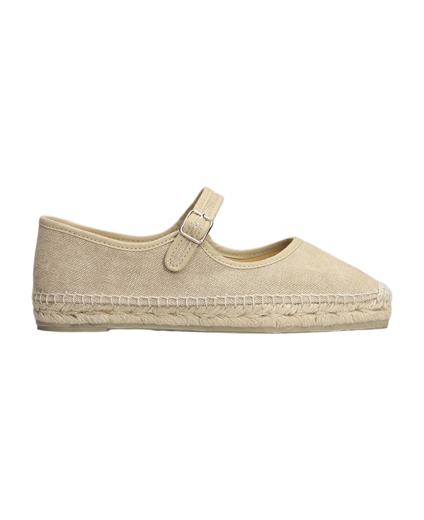 Castañer Padua-002 Espadrilles In Beige Canvas - beige