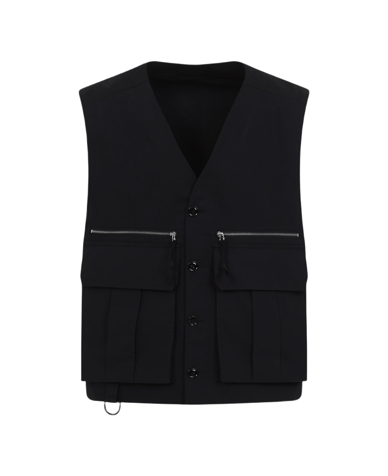 Lemaire Technical Gilet Jacket - Black