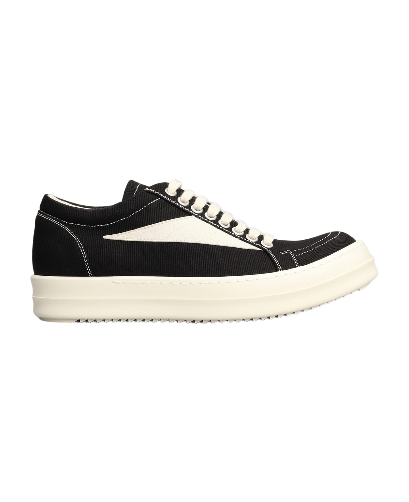 DRKSHDW Vintage Sneaker - BLACK/WHITE