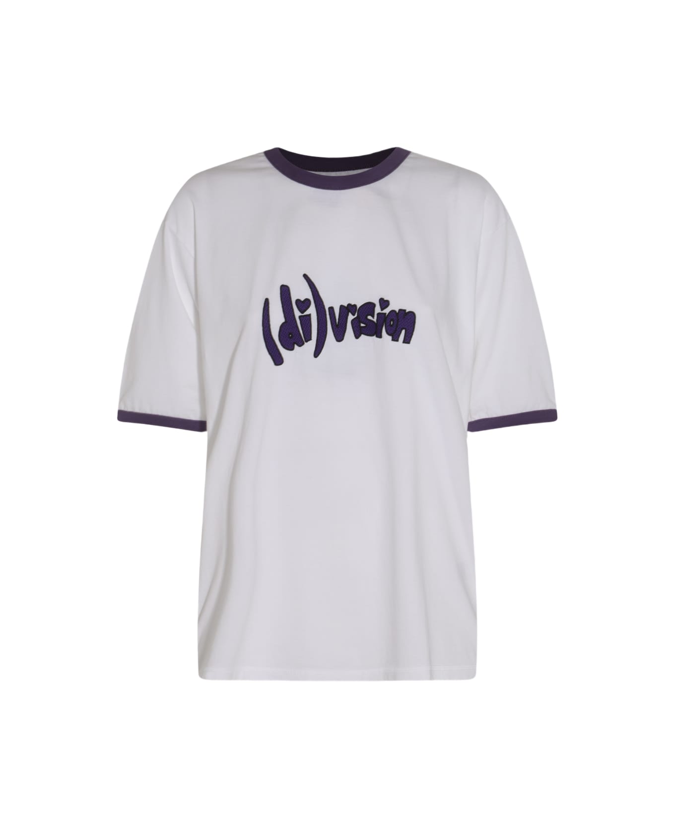 (di)vision White Cotton T-shirt - White