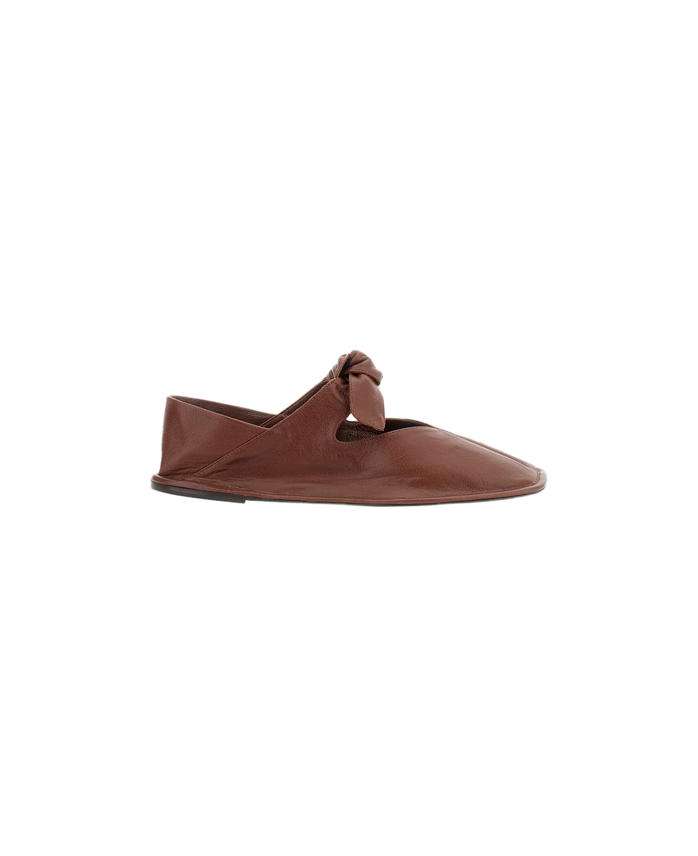 Hereu 'llasada' Ballet Flats - Brown