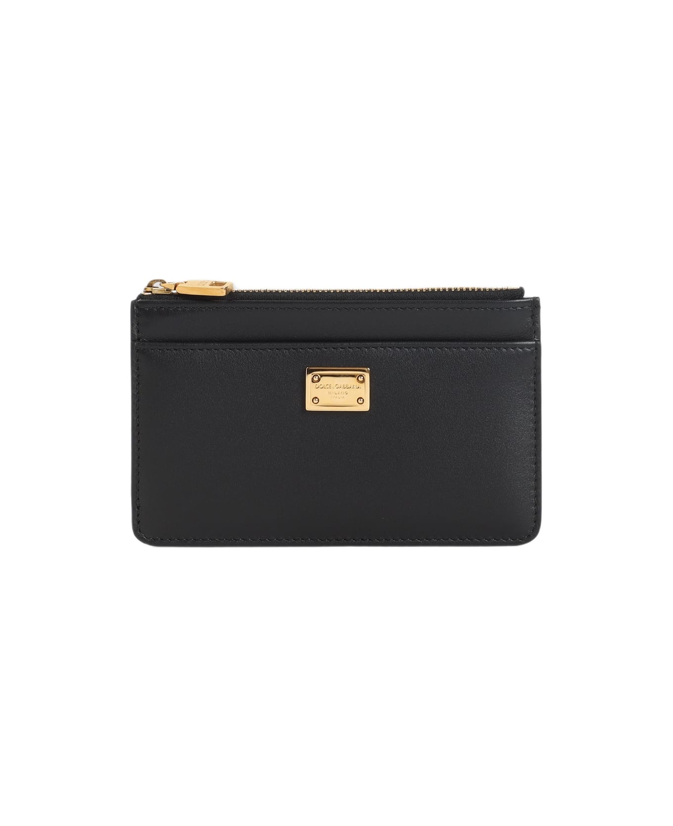 Dolce 
Gabbana Zipped Credit Card Holder - Nero