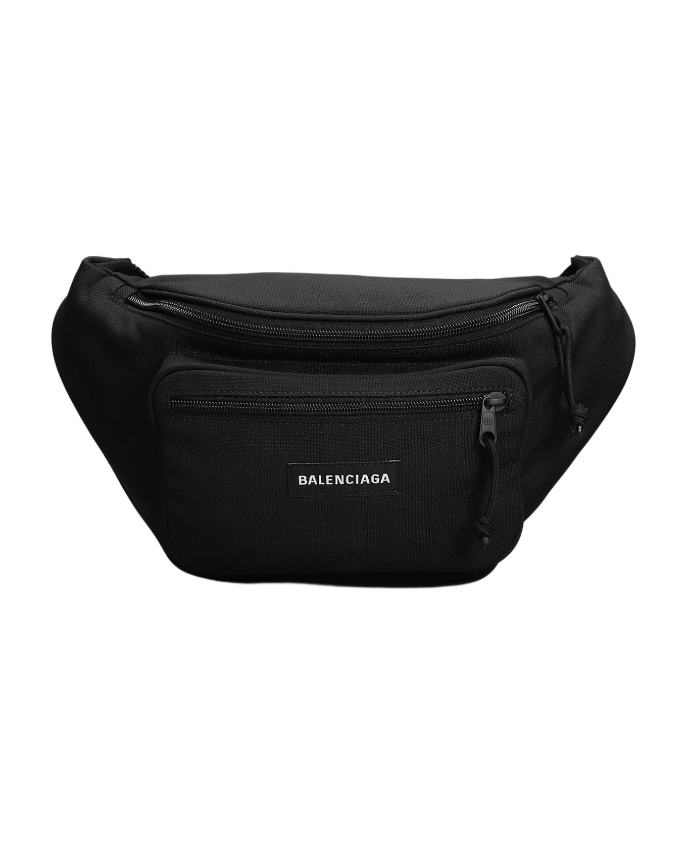 Balenciaga Explorer Waist Bag In Black Polyamide - 1000