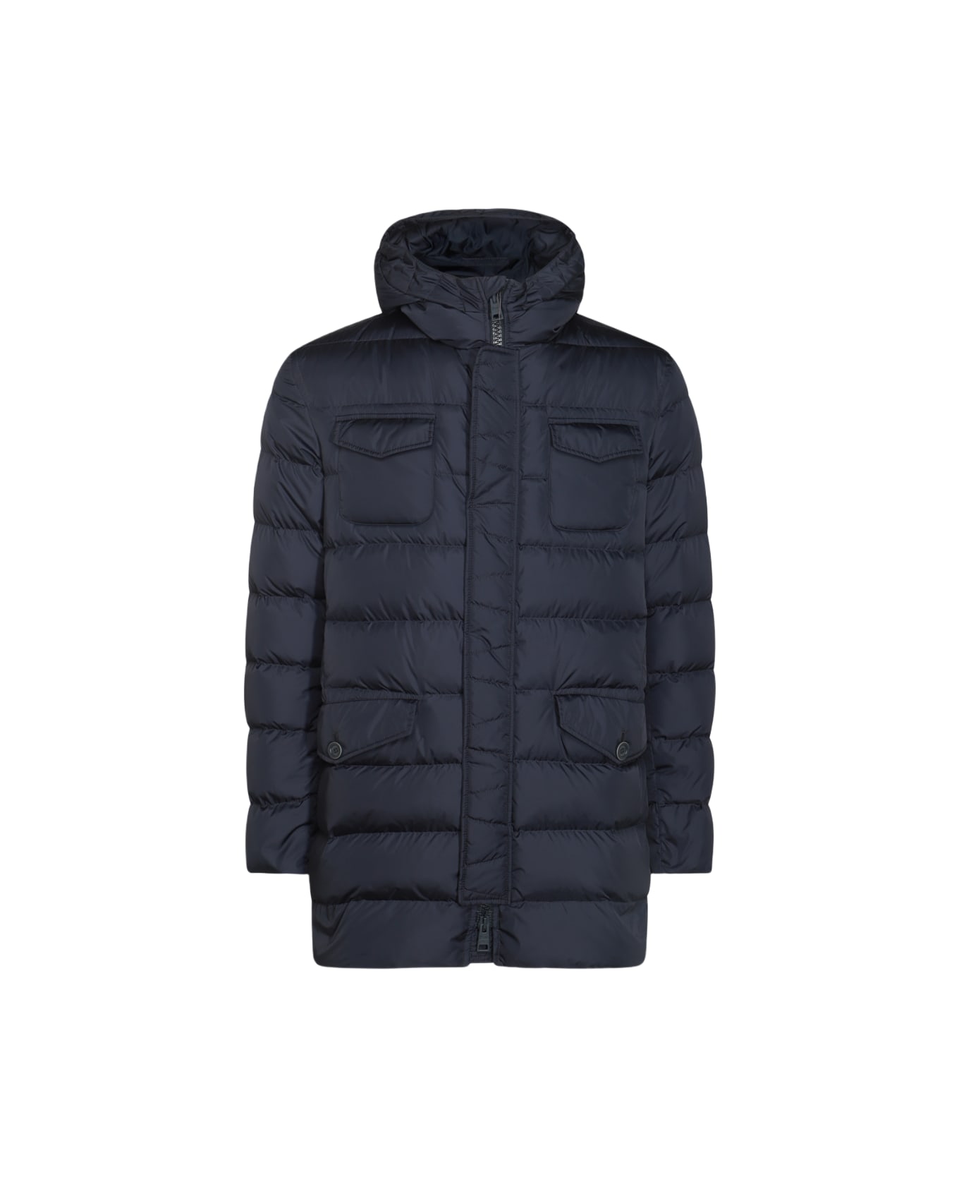 Herno Blue Down Jacket - Blu navy