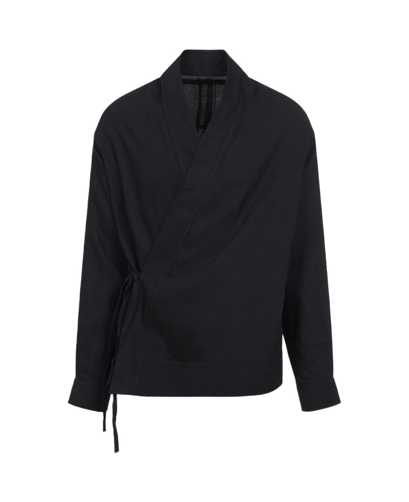 Mordecai Kimono Shirt - Black