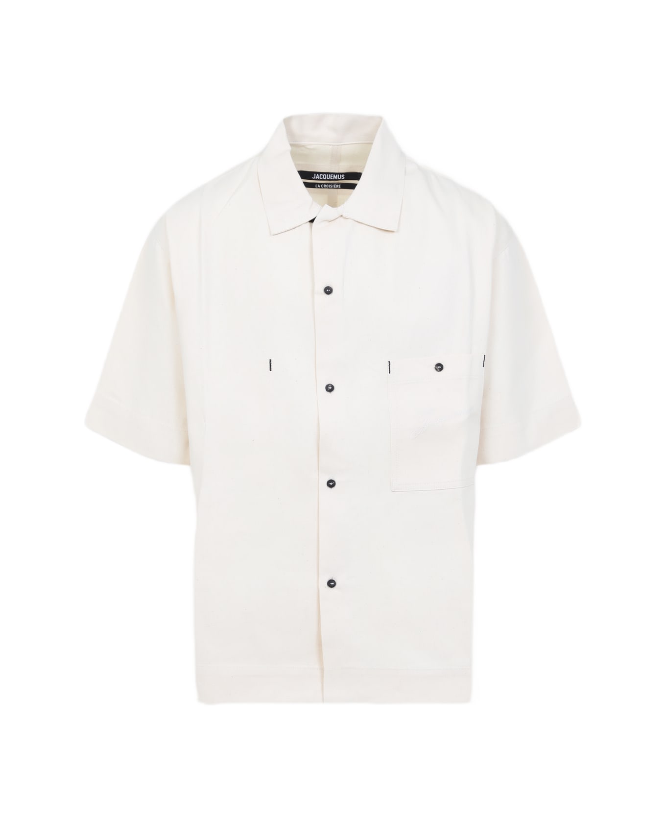 Jacquemus La Chemise De-nîmes Aloe Shirt - Off White