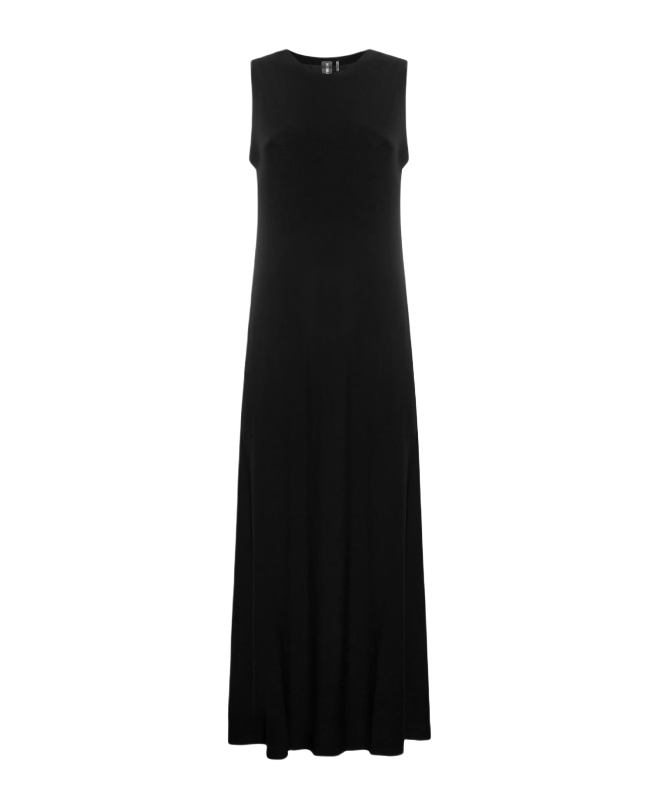 Norma Kamali Jersey Long Dress - Black ワンピース＆ドレス