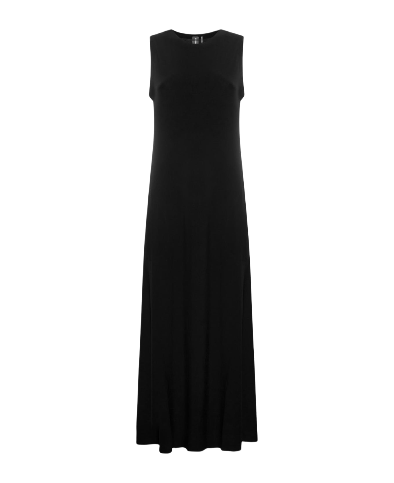 Norma Kamali Jersey Long Dress - Black