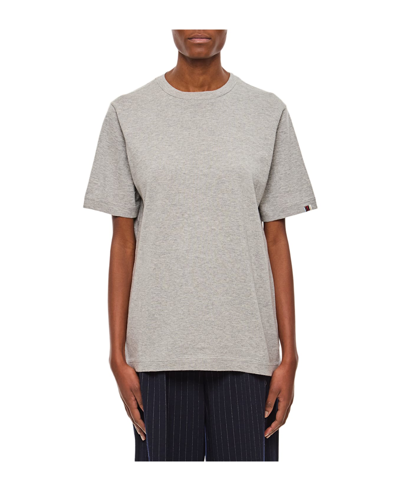 Extreme Cashmere James Cotton Cashmere Knit 2.48 T-shirt - Grey