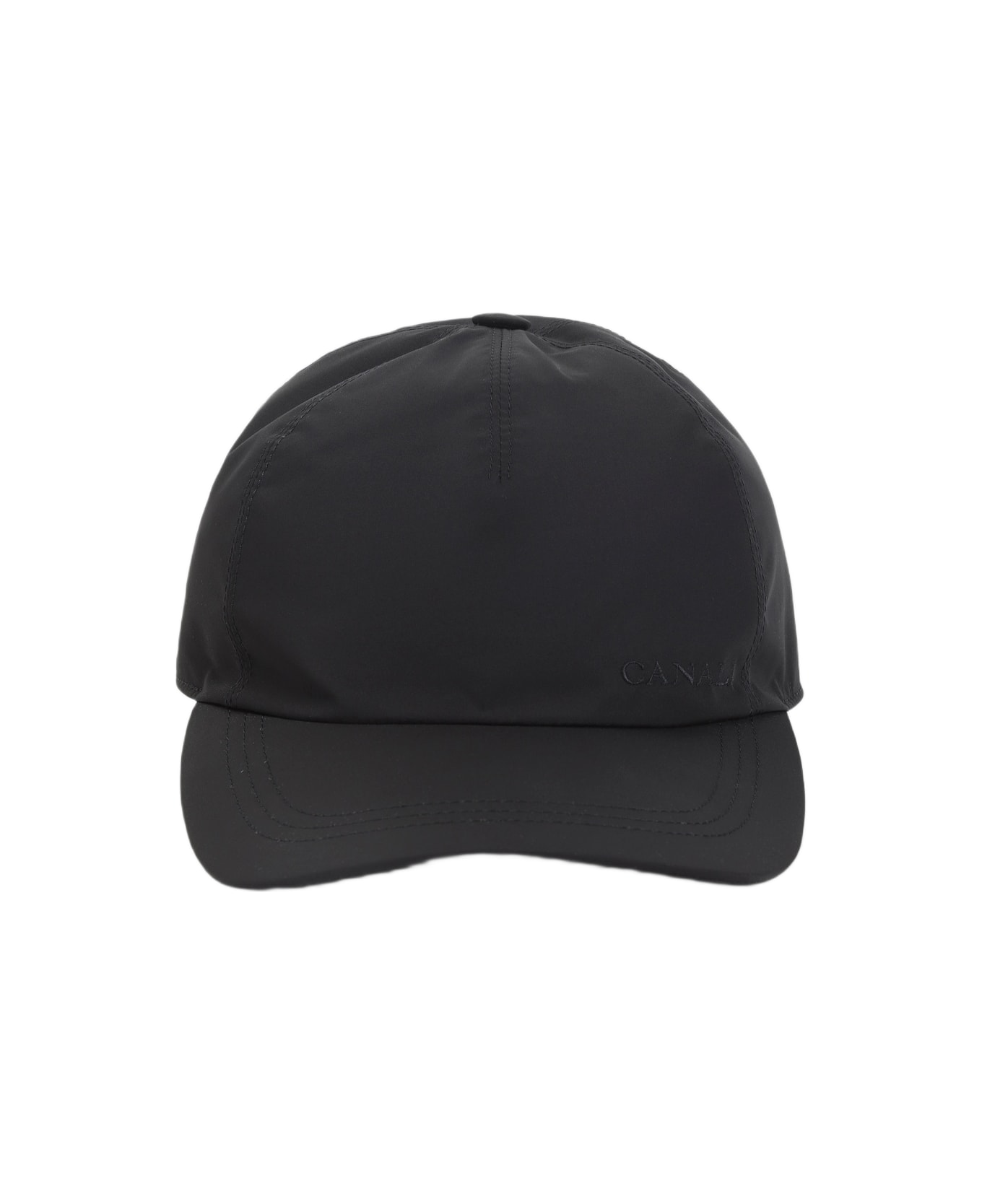 Canali Logo Hat - Black