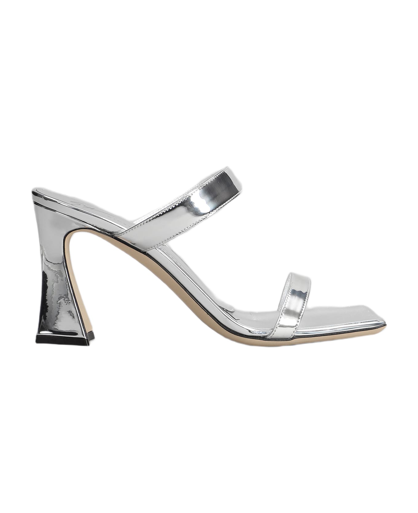 Giuseppe Zanotti Sandals In Silver Leather - silver