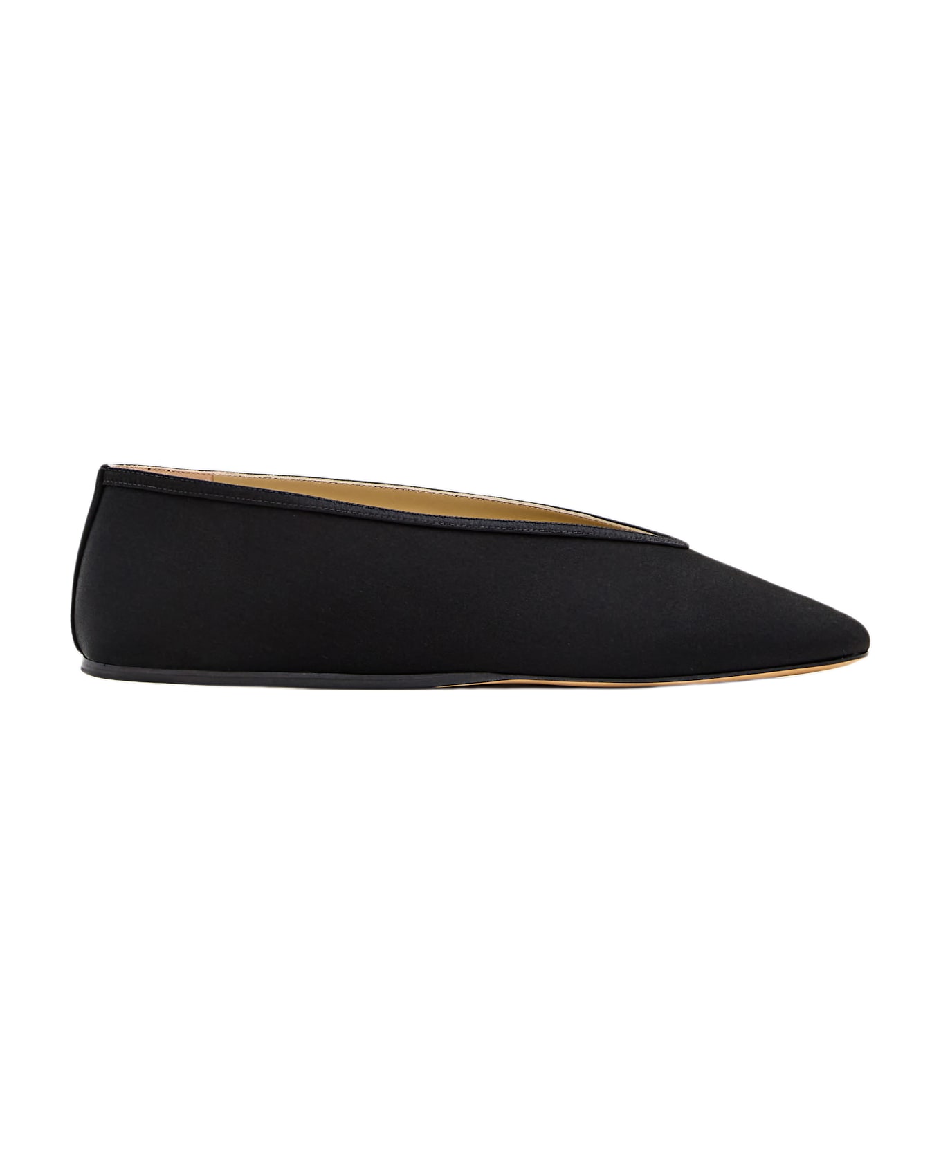 Le Monde Beryl Luna Slipper Satin - Black