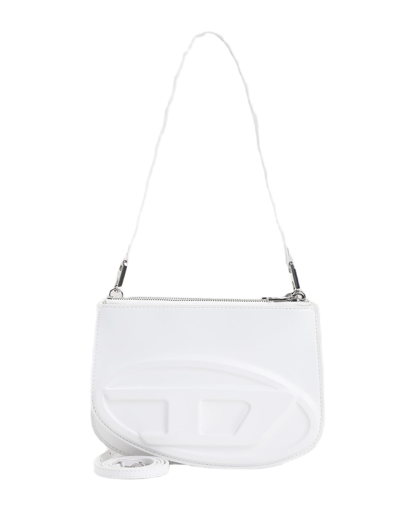 Diesel 1dr Twin Handbag - White