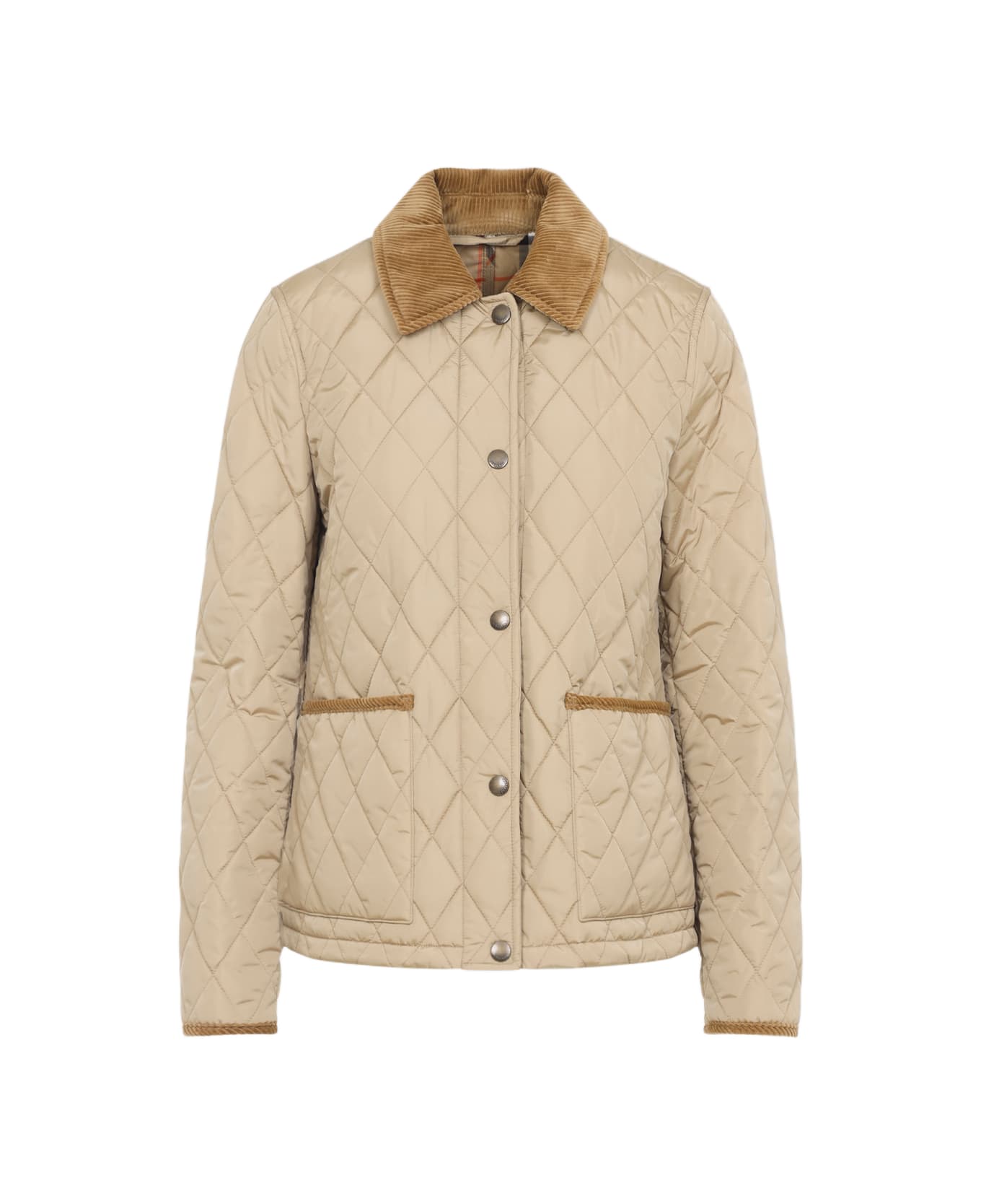 Burberry Doreset Jacket - Flax Sand Ip Check