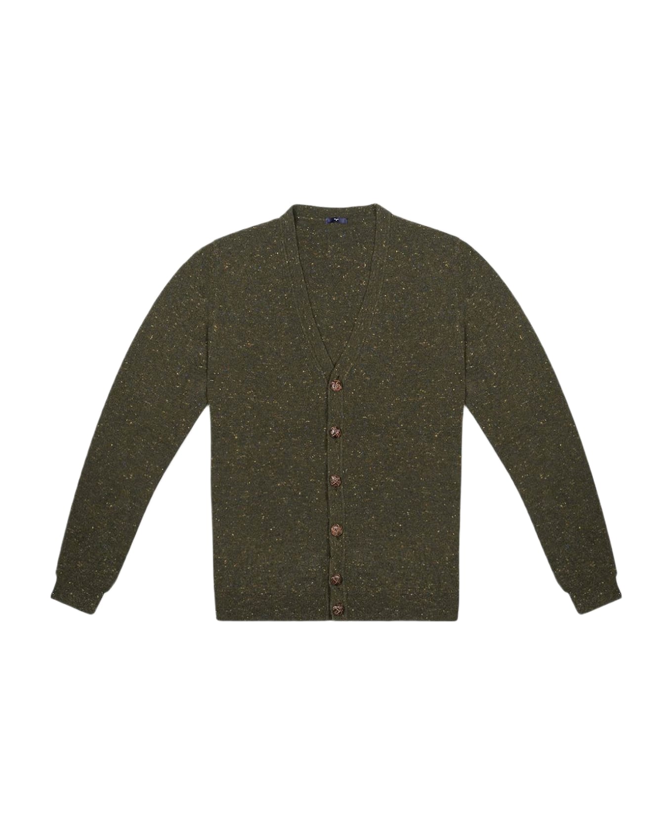 Larusmiani Cardigan Merino Sweater - Teal