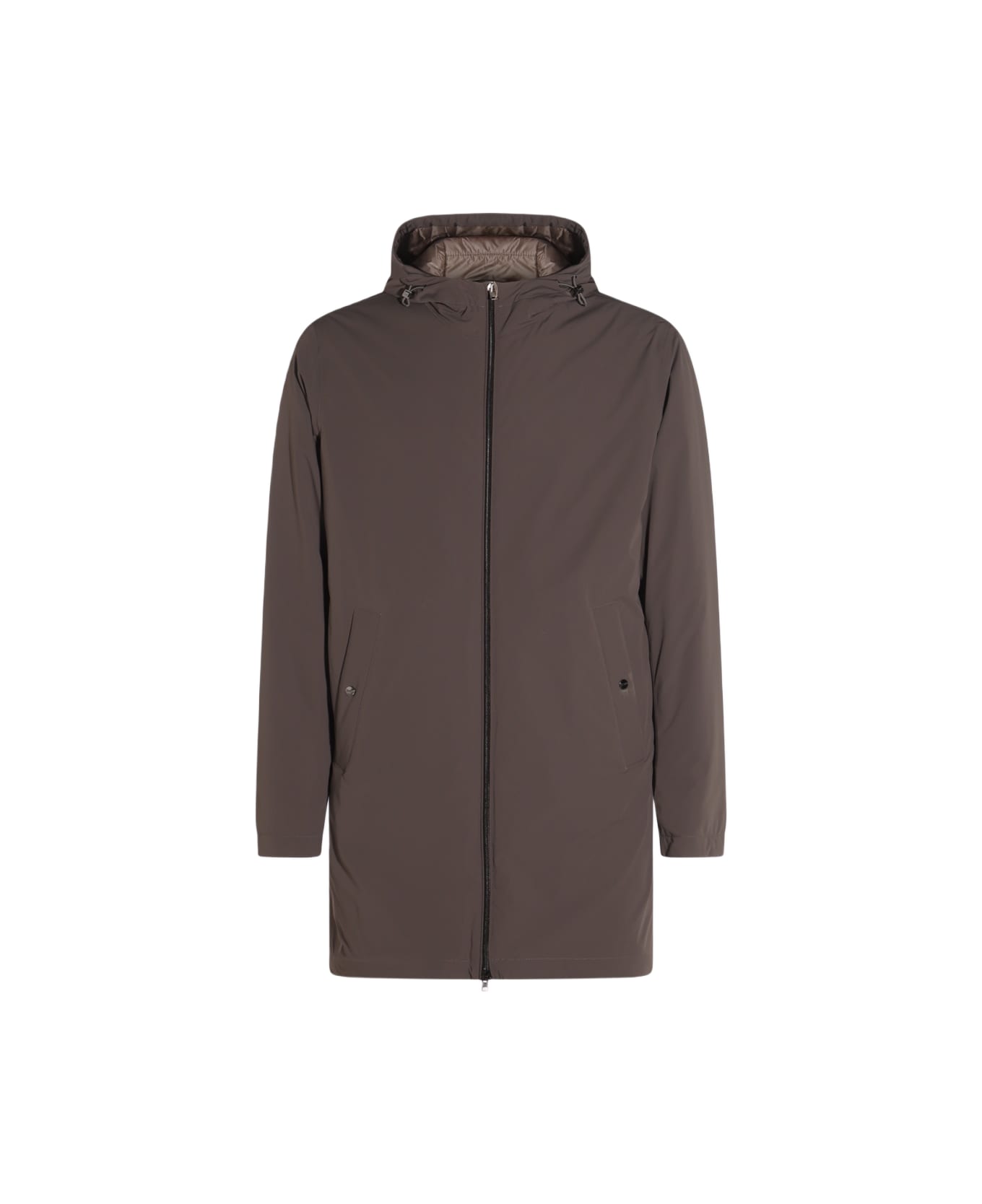 Herno Brown Down Jacket - VISONE