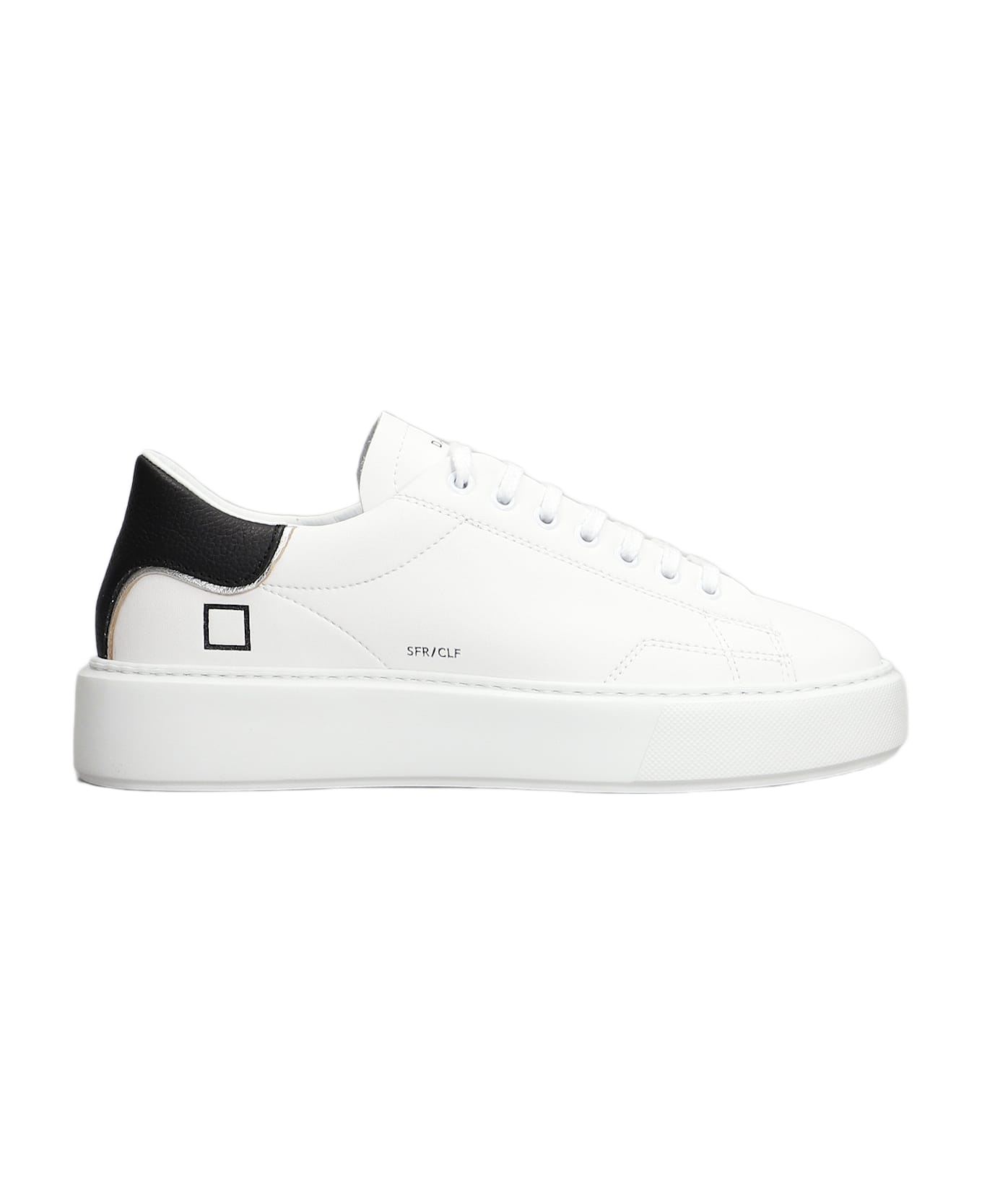 D.A.T.E. Sfera Sneakers In White Leather - white