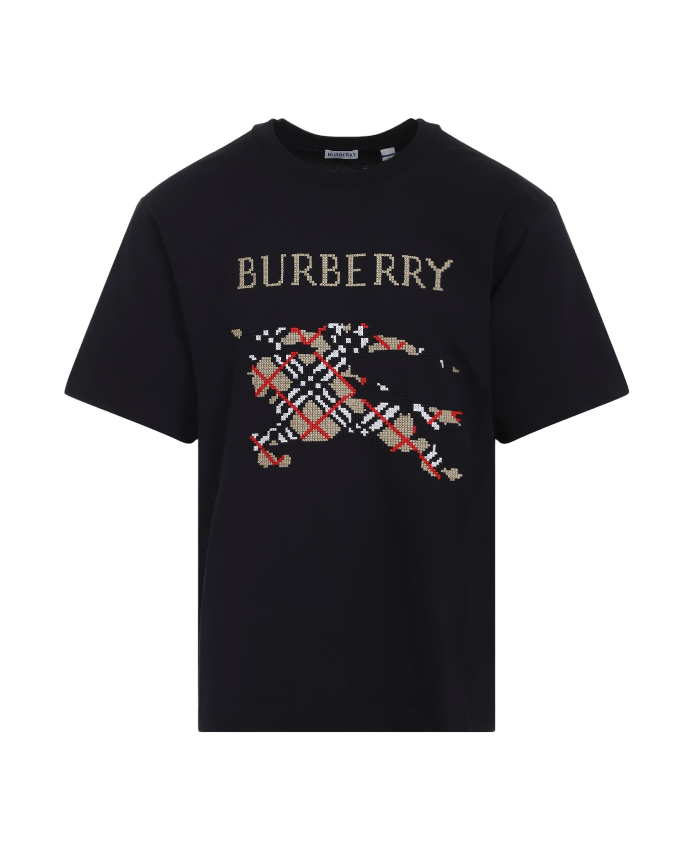 Burberry Ryan Logo T-shirt - Black