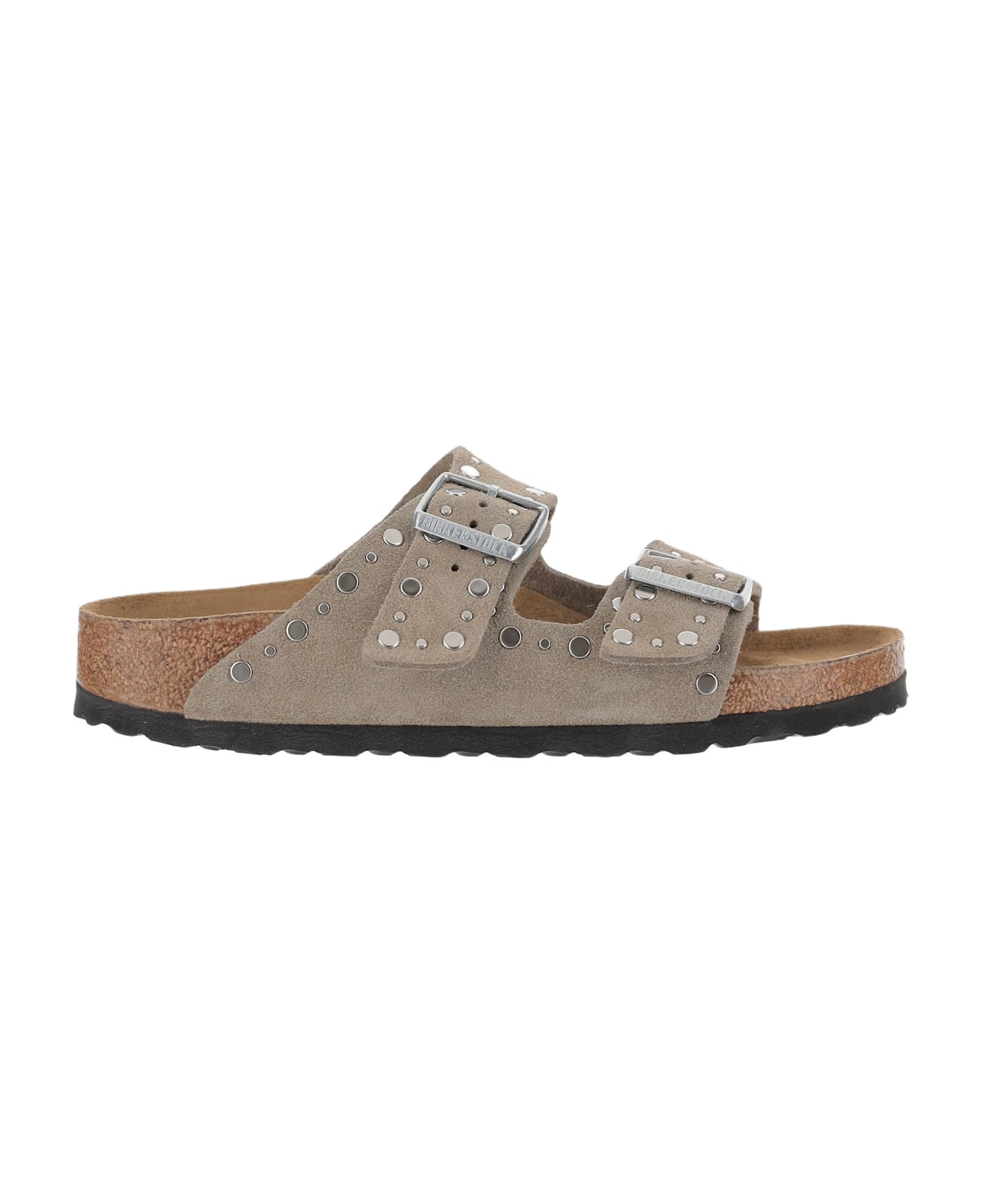 Birkenstock Arizona Rivet Sandals - Taupe