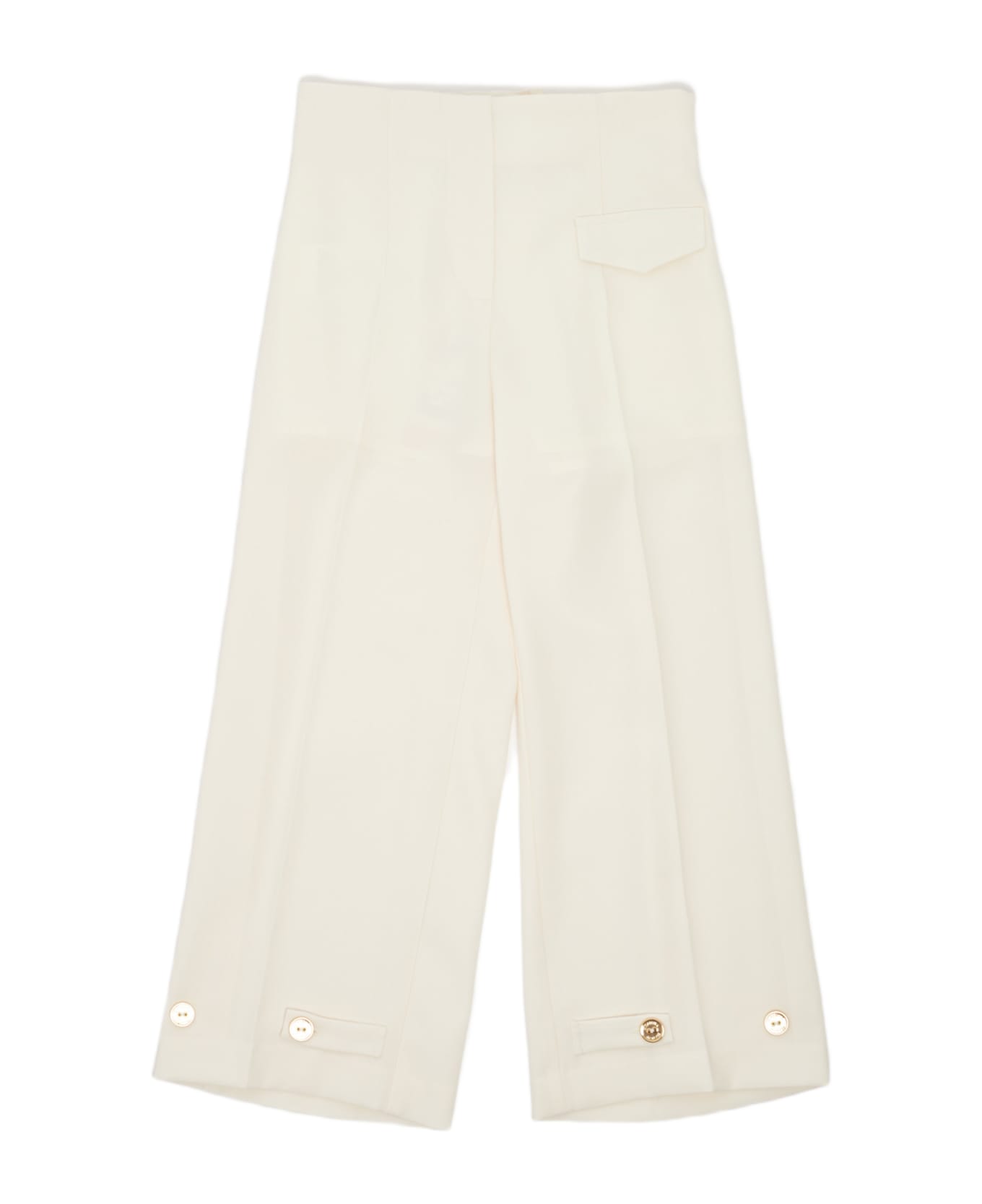 Elisabetta Franchi Trousers Trousers - BURRO