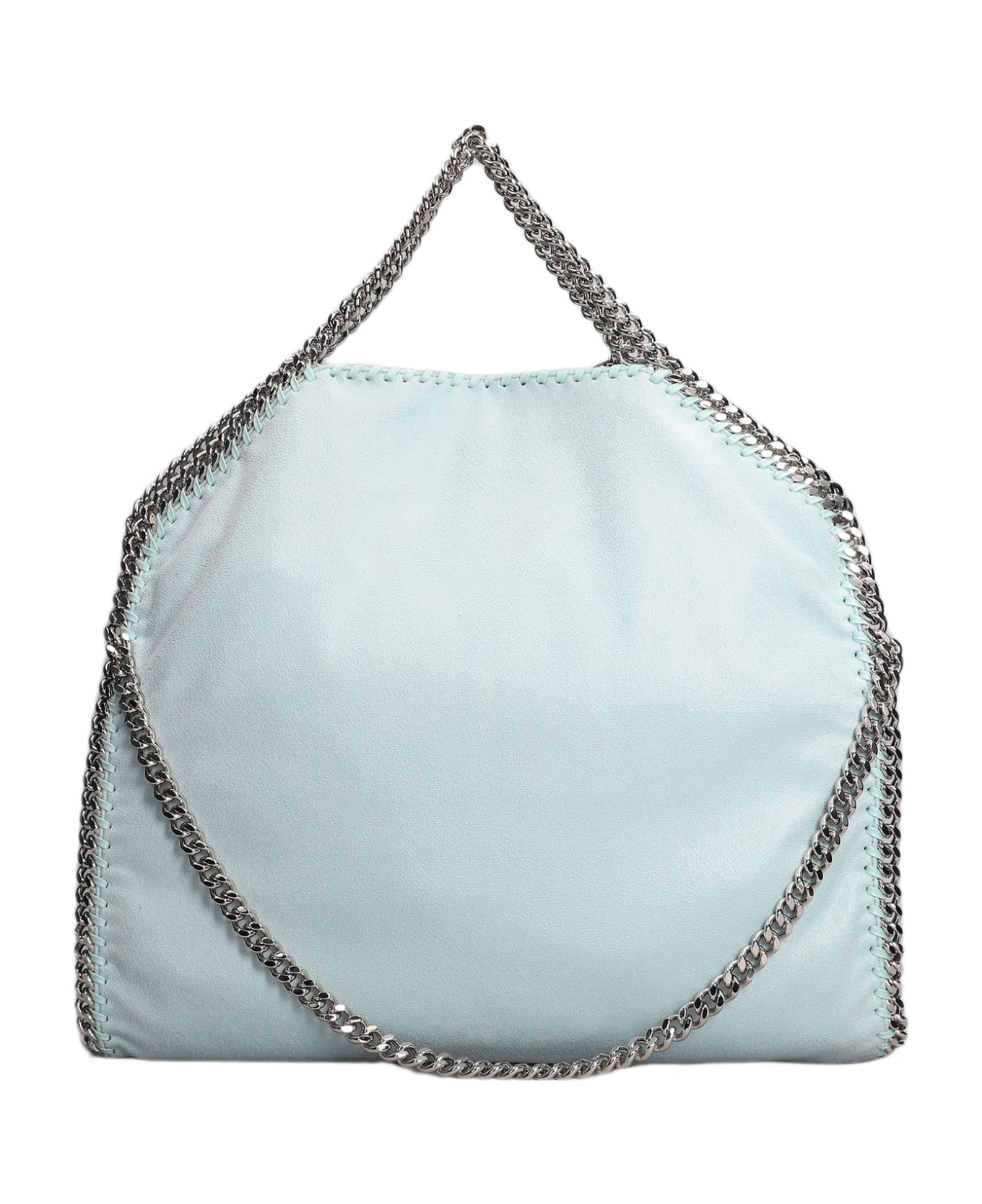 Stella McCartney Tote In Cyan Polyester - cyan