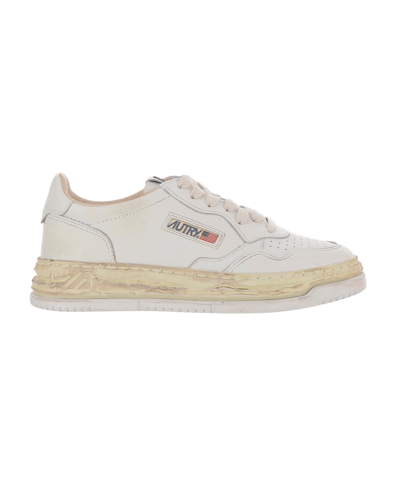 Autry Supvint Low X Mihara Yasuhiro Sneakers - White