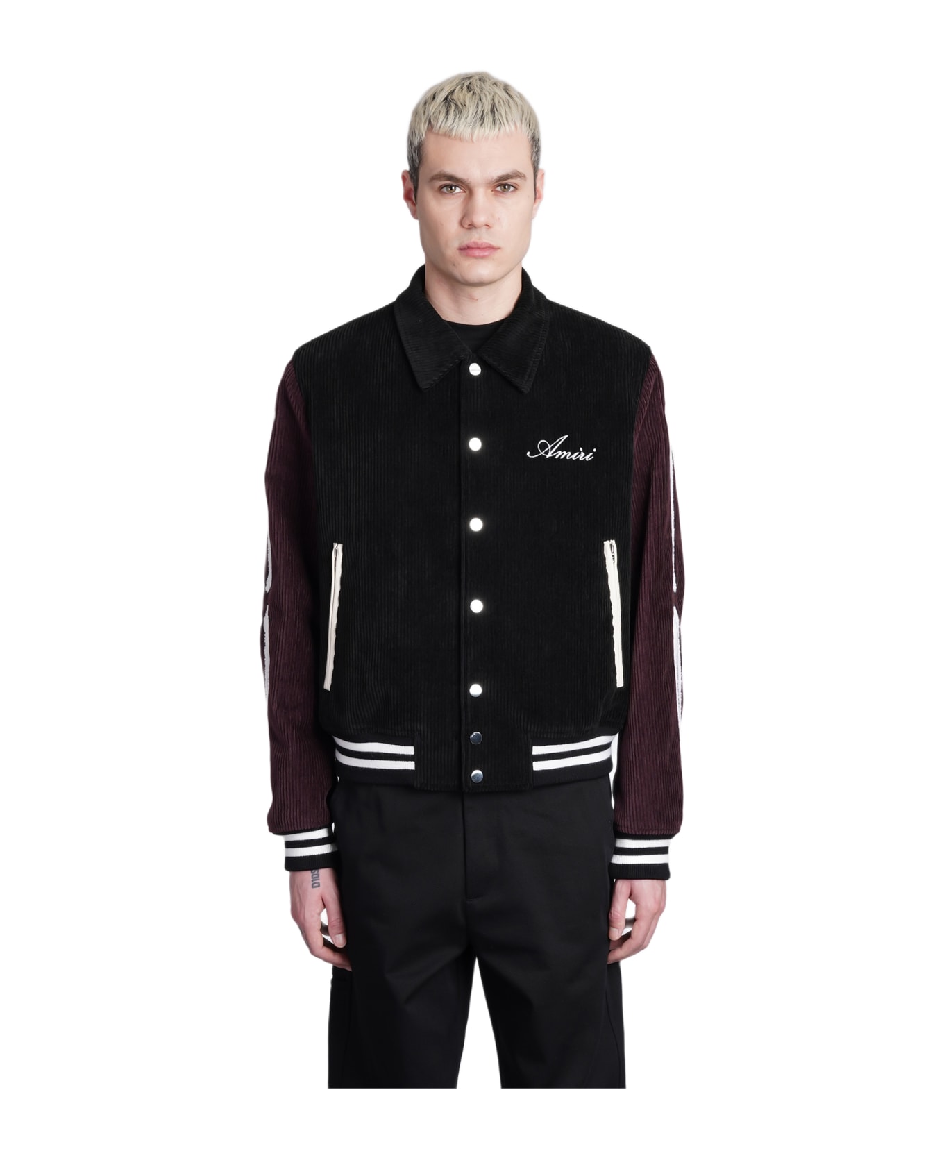 AMIRI Casual Jacket In Black Polyester - Nero