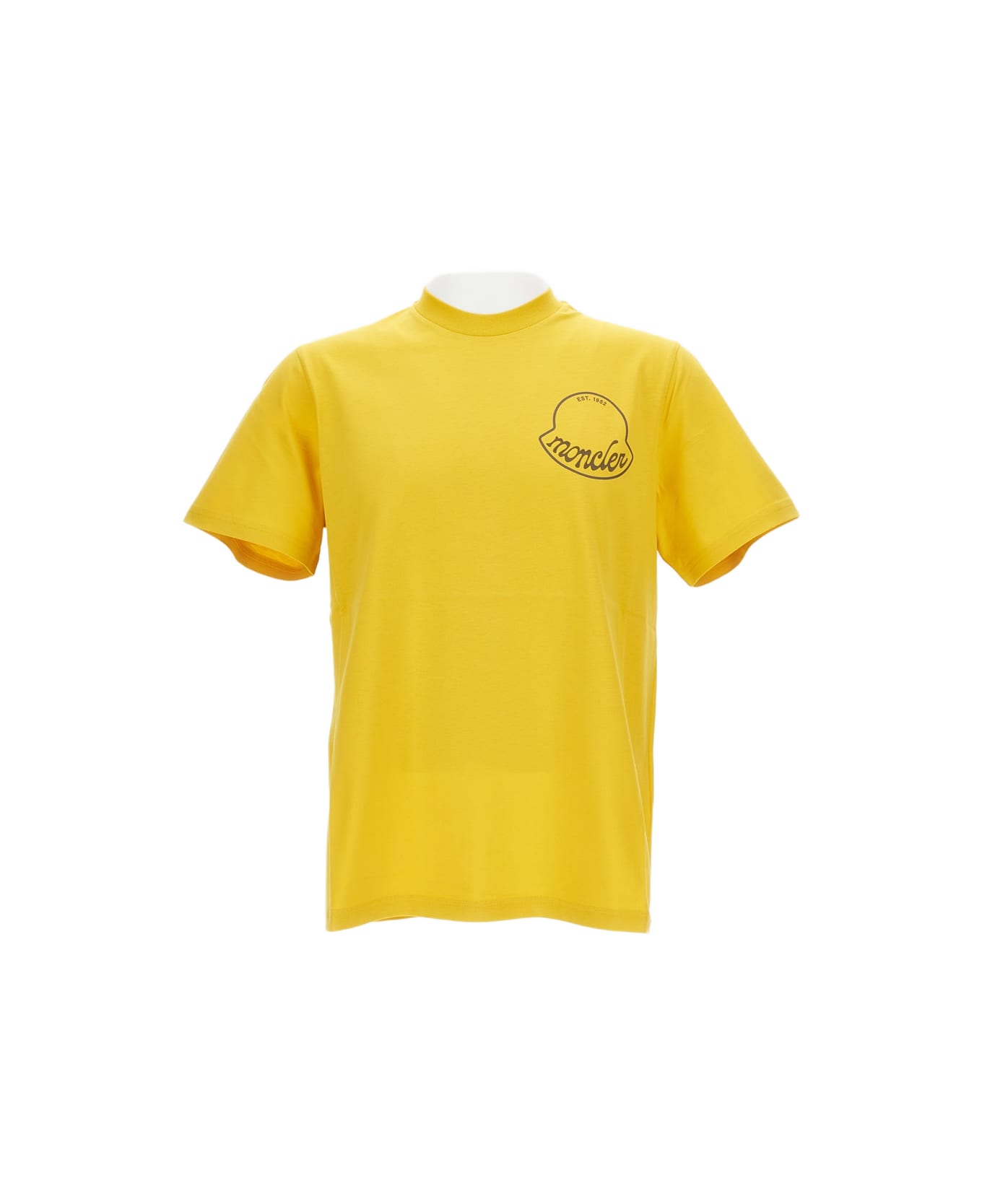 Moncler Ss T-shirt - Yellow