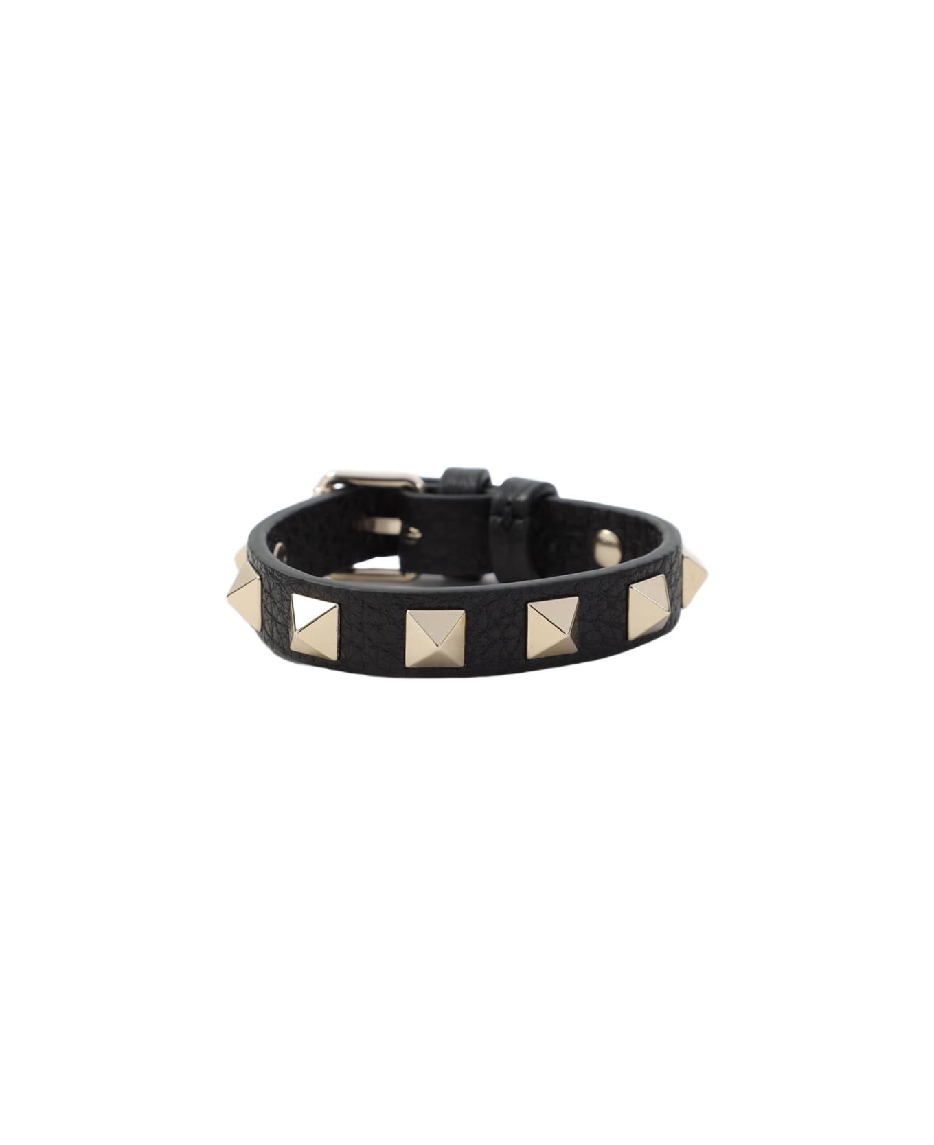 Valentino Garavani Leather Bracelet - No Nero