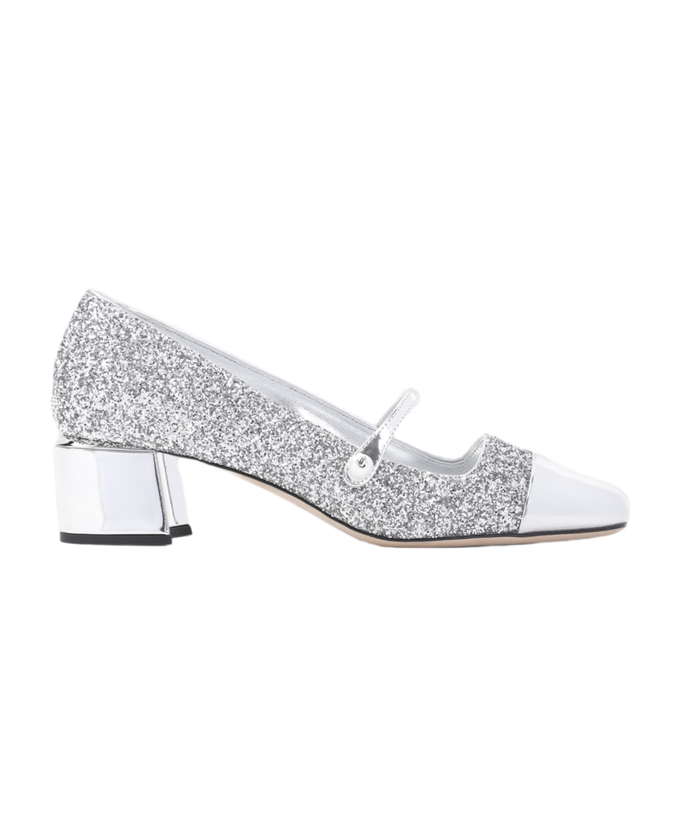 Jimmy Choo Elisa 45 Pumps - Silver Silver