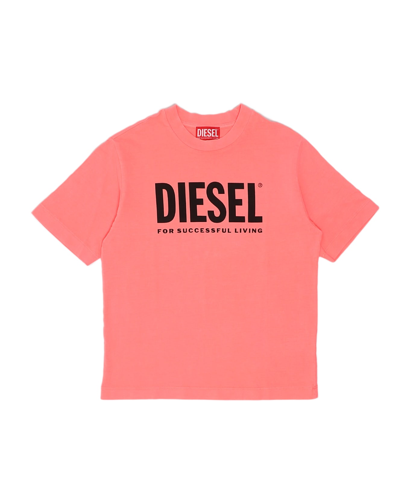 Diesel T-shirt Tnuci T-shirt - ROSA FLUO Tシャツ＆ポロシャツ