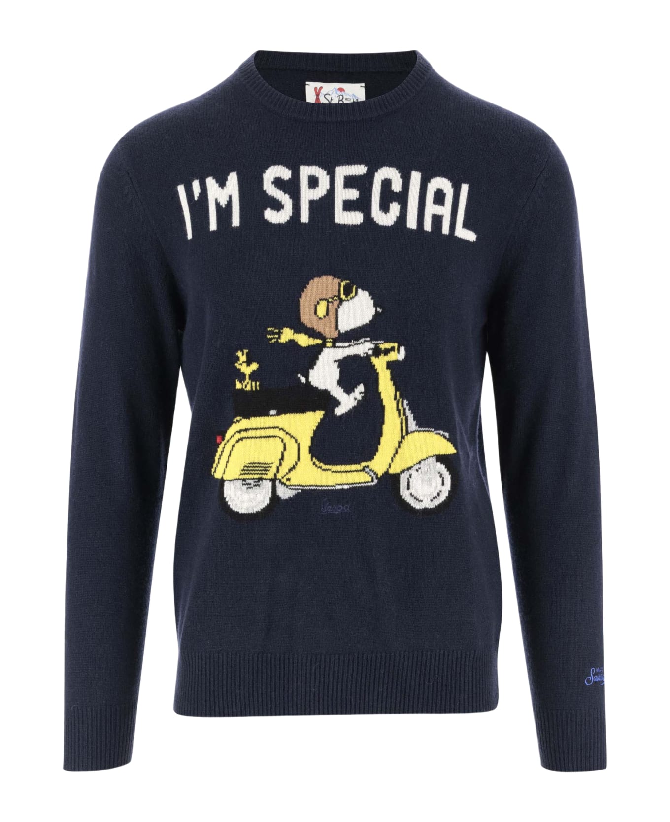 MC2 Saint Barth I'm Special Sweater Sweater - BLU ニットウェア