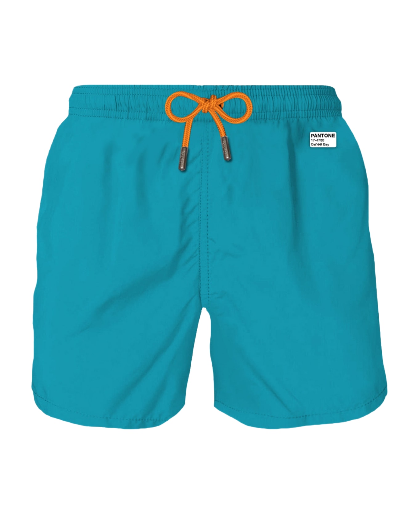 MC2 Saint Barth Man Petroleum Swim Shorts | Pantone Special Edition - GREEN