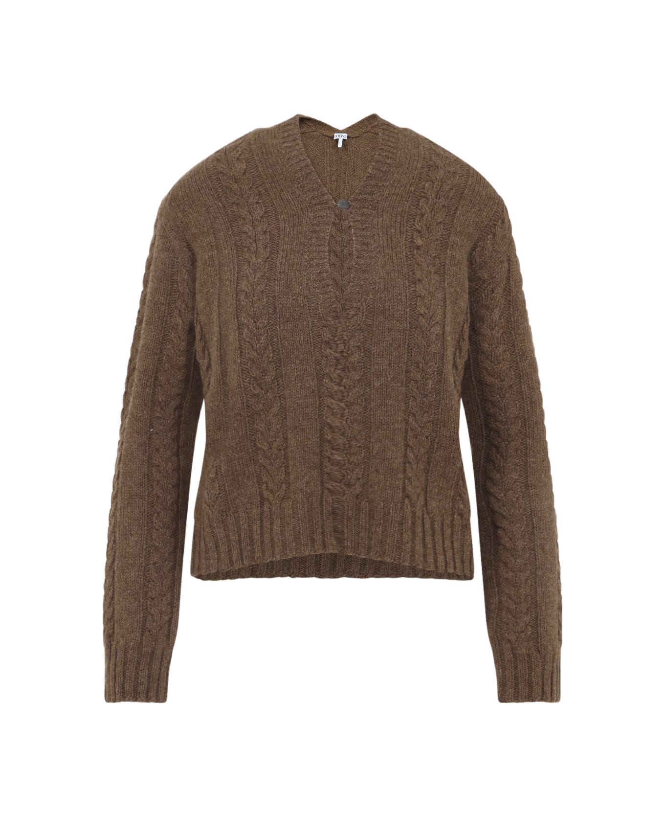 Loewe Wool Sweater - Brown