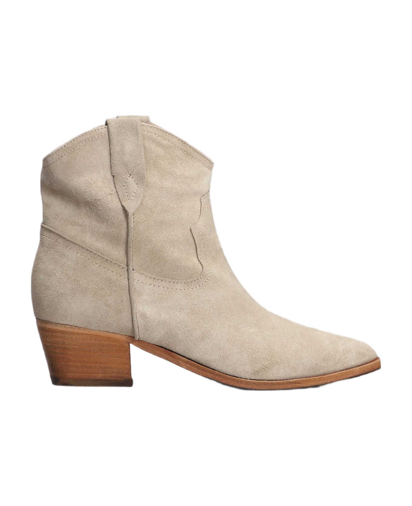 Julie Dee Texan Ankle Boots In collaboration Suede - collaboration