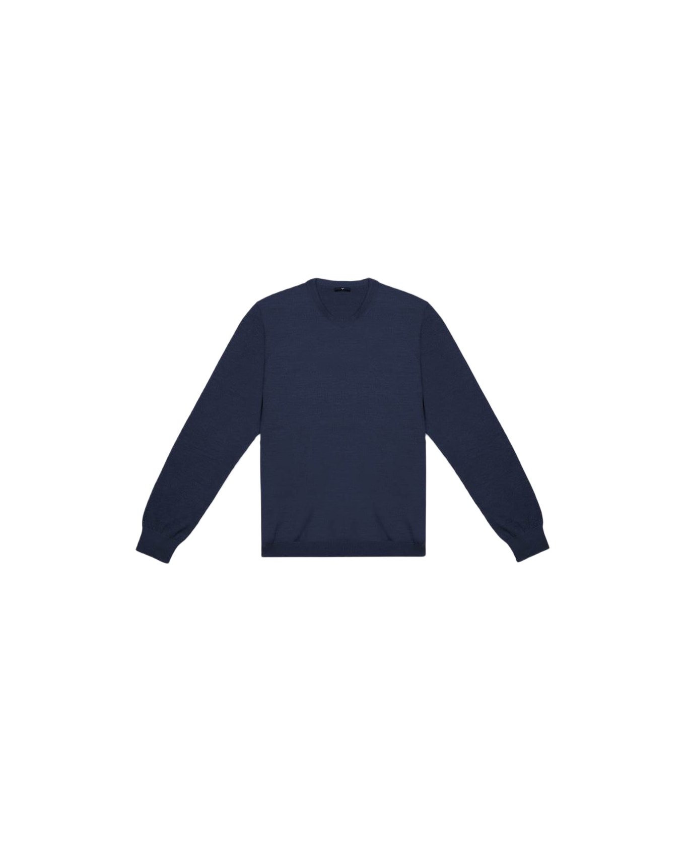 Larusmiani Crew Neck Sweater Sweater - MidnightBlue