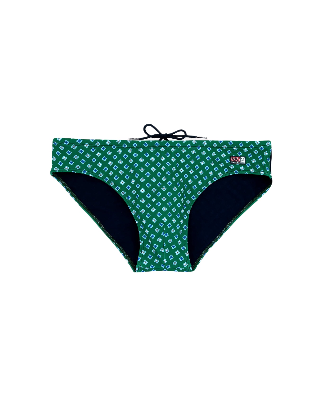MC2 Saint Barth Man Micro Tie Swim Briefs Cayo - GREEN