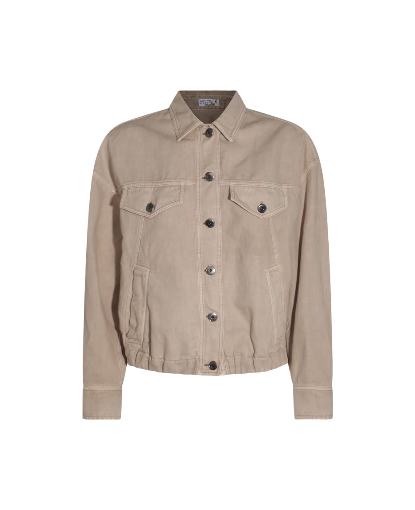 Brunello Cucinelli Beige Denim Jacket
