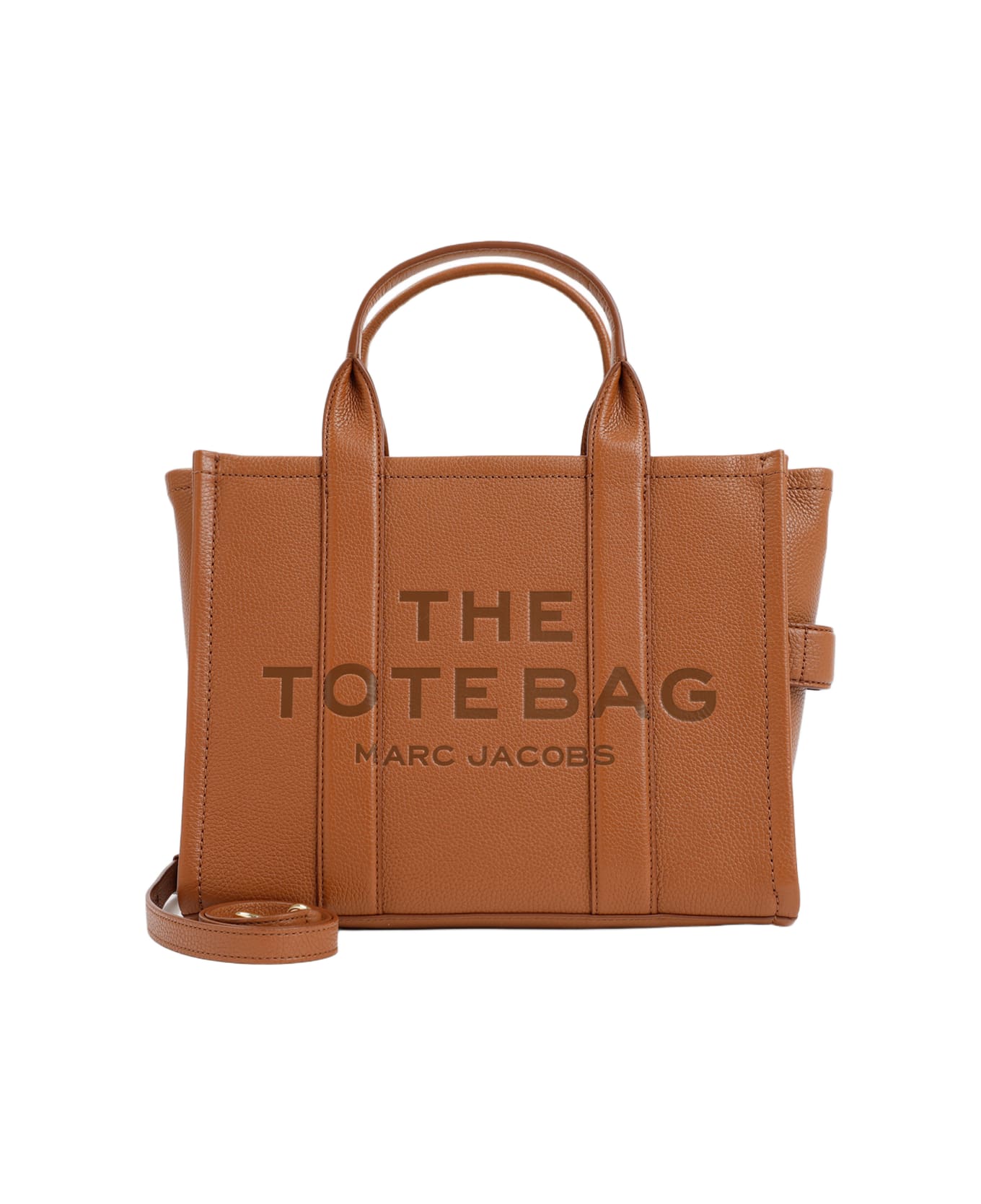 Marc Jacobs The Leather Medium Tote Bag - Argan Oil