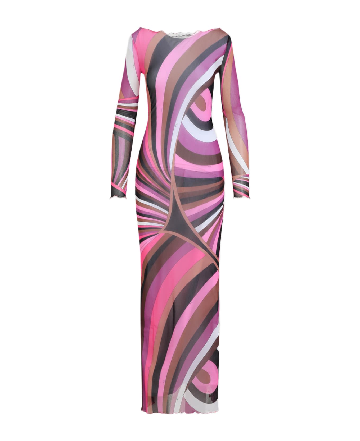 Pucci Long Dress - Fuxia Marrone