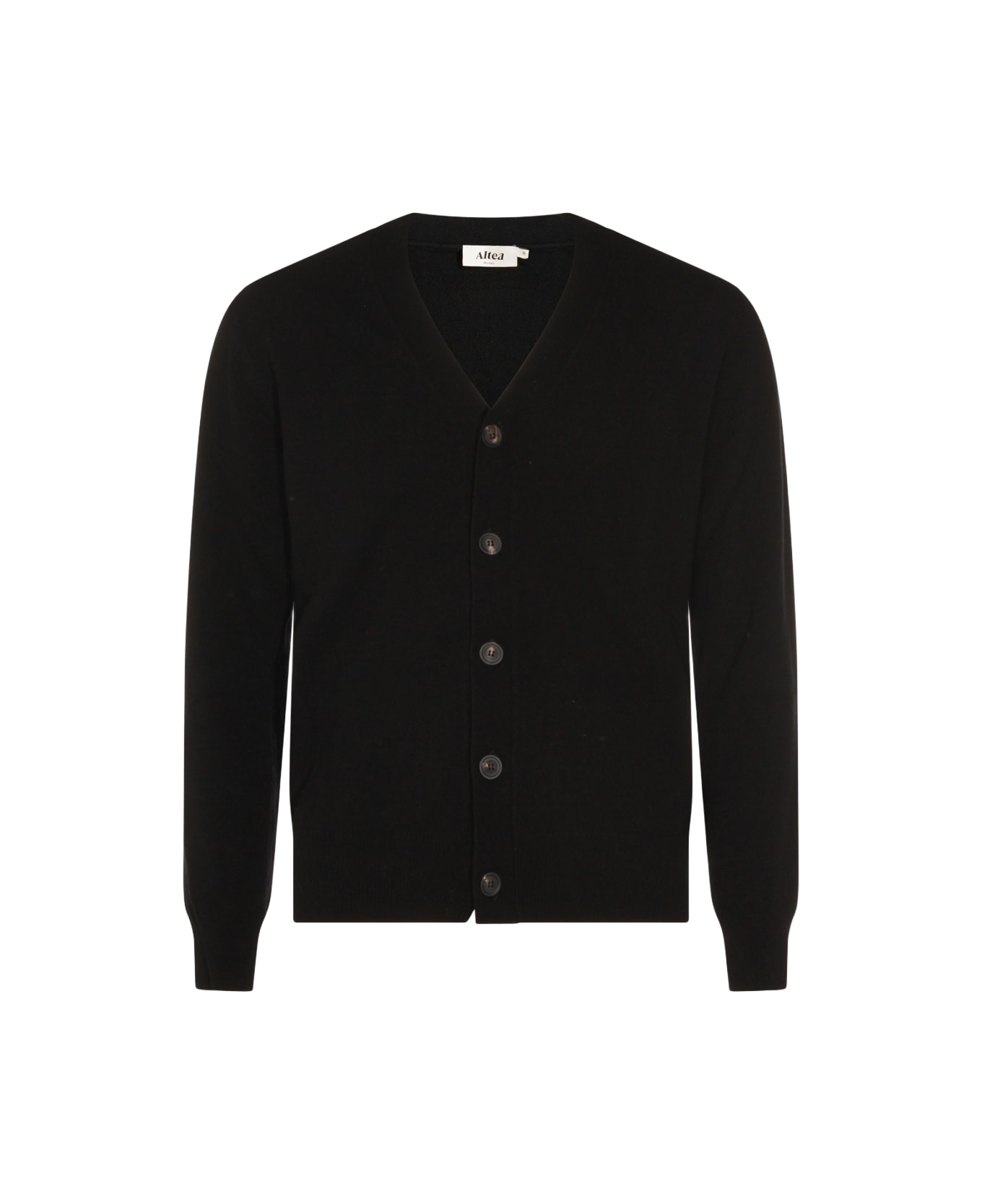 Altea Black Wool Knitwear - Black