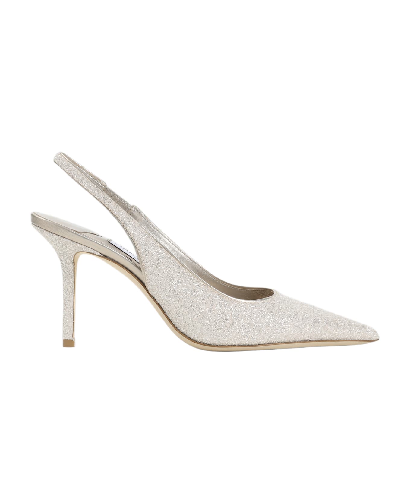 Jimmy Choo Love85 Caviar Glitter Pumps - Light Soft Gold